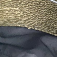 将图像加载到图库查看器中，Gianni Versace Medusa Shoulder Bag Khaki1002885 Calf Leather
