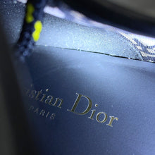 将图像加载到图库查看器中，Dior DIORANGER long boots Black Canvas Leather Size 38
