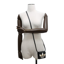 Load image into Gallery viewer, GUCCI adidas Collaboration Horsebit Shoulder Wallet Black/White702248 Leather
