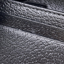Load image into Gallery viewer, GUCCI adidas Collaboration Horsebit Shoulder Wallet Black/White702248 Leather
