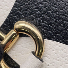 Load image into Gallery viewer, GUCCI adidas Collaboration Horsebit Shoulder Wallet Black/White702248 Leather
