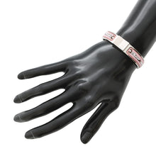 将图像加载到图库查看器中，HERMES Clic crack Size PM Silver/Pink Metal
