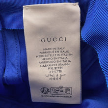 将图像加载到图库查看器中，GUCCI cap Blue751400 Cotton100% Size 58/M
