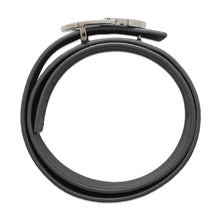 将图像加载到图库查看器中，Dior CD Icon Reversible Belt Gray Leather Size 80
