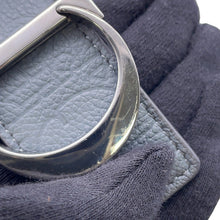 将图像加载到图库查看器中，Dior CD Icon Reversible Belt Gray Leather Size 80
