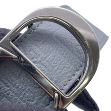 将图像加载到图库查看器中，Dior CD Icon Reversible Belt Gray Leather Size 80
