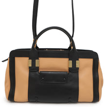 将图像加载到图库查看器中，Chloe Alice 2WAYBag Brown/Black3S0161 Leather
