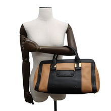 将图像加载到图库查看器中，Chloe Alice 2WAYBag Brown/Black3S0161 Leather
