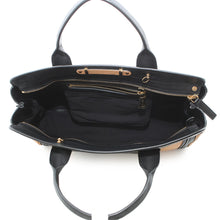 将图像加载到图库查看器中，Chloe Alice 2WAYBag Brown/Black3S0161 Leather
