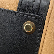 将图像加载到图库查看器中，Chloe Alice 2WAYBag Brown/Black3S0161 Leather
