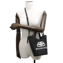 Load image into Gallery viewer, BALENCIAGA Wave XS 2WAYBag Black619979 Canvas Size XS
