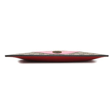 将图像加载到图库查看器中，GUCCI BOSCO Clutch Bag Beige/Pink/Red506280 GG Supreme Suede Leather
