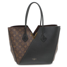 将图像加载到图库查看器中，LOUIS VUITTON Kimono NoirM40460 Monogram Calf Leather Size MM
