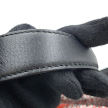 Load image into Gallery viewer, BALENCIAGA Zigzag Shoulder White/Black/Orange380687 Canvas Leather
