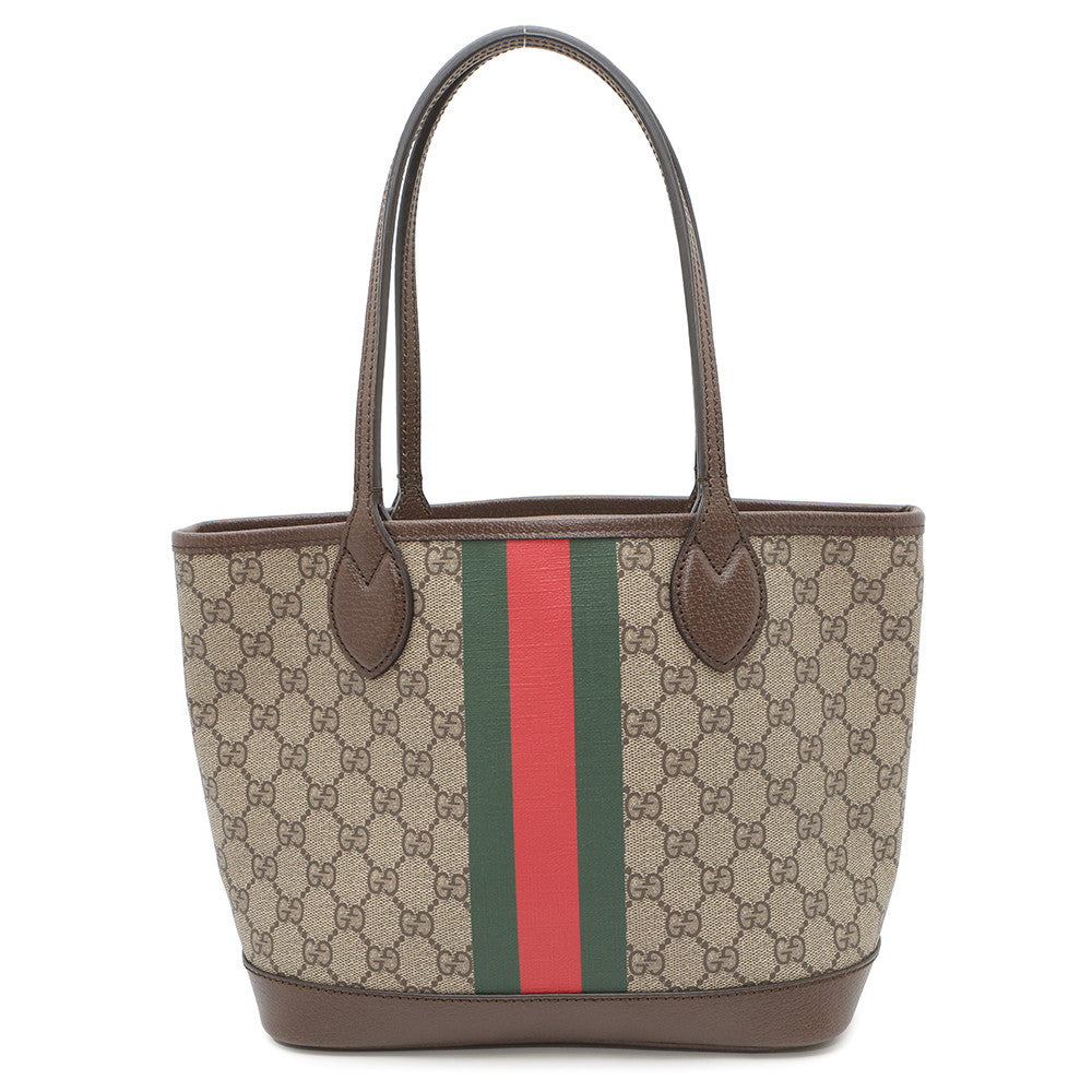 GUCCI Ophidia tote Beige/Brown726762 GG Supreme Leather Size Small