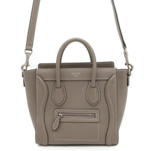 将图像加载到图库查看器中，CELINE Luggage shopper Suri168243 Leather Size Nano
