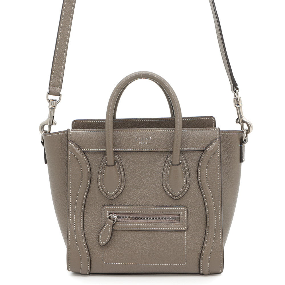 CELINE Luggage shopper Suri168243 Leather Size Nano