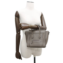 将图像加载到图库查看器中，CELINE Luggage shopper Suri168243 Leather Size Nano
