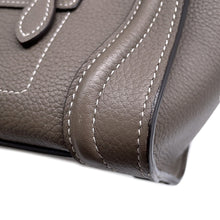 将图像加载到图库查看器中，CELINE Luggage shopper Suri168243 Leather Size Nano
