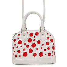 Load image into Gallery viewer, LOUIS VUITTON Alma LVxYK Blanc/RougeM21712 Epi Leather Infinity Dot Size BB
