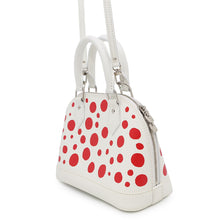 Load image into Gallery viewer, LOUIS VUITTON Alma LVxYK Blanc/RougeM21712 Epi Leather Infinity Dot Size BB
