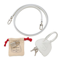 Load image into Gallery viewer, LOUIS VUITTON Alma LVxYK Blanc/RougeM21712 Epi Leather Infinity Dot Size BB
