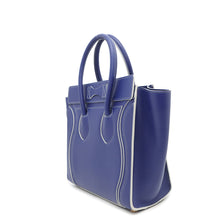 Load image into Gallery viewer, CELINE Luggage shopper Blue189793 Leather Size micro
