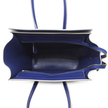 将图像加载到图库查看器中，CELINE Luggage shopper Blue189793 Leather Size micro
