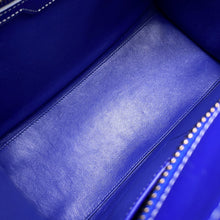 将图像加载到图库查看器中，CELINE Luggage shopper Blue189793 Leather Size micro
