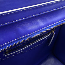 Load image into Gallery viewer, CELINE Luggage shopper Blue189793 Leather Size micro
