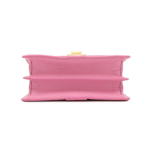 Load image into Gallery viewer, MCM Visetos Studded 2-Way Bag PinkMWE4SVI76PK001 Leather Rhinestone
