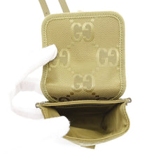 将图像加载到图库查看器中，GUCCI GUCCI Off the Grid Shoulder Bag Green696018 GGNylon Leather
