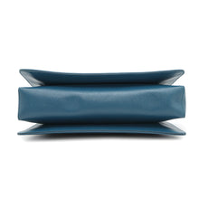 Load image into Gallery viewer, Ferragamo Vara Ribbon 2way Bag Blue21E298 Leather
