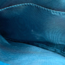 Load image into Gallery viewer, Ferragamo Vara Ribbon 2way Bag Blue21E298 Leather
