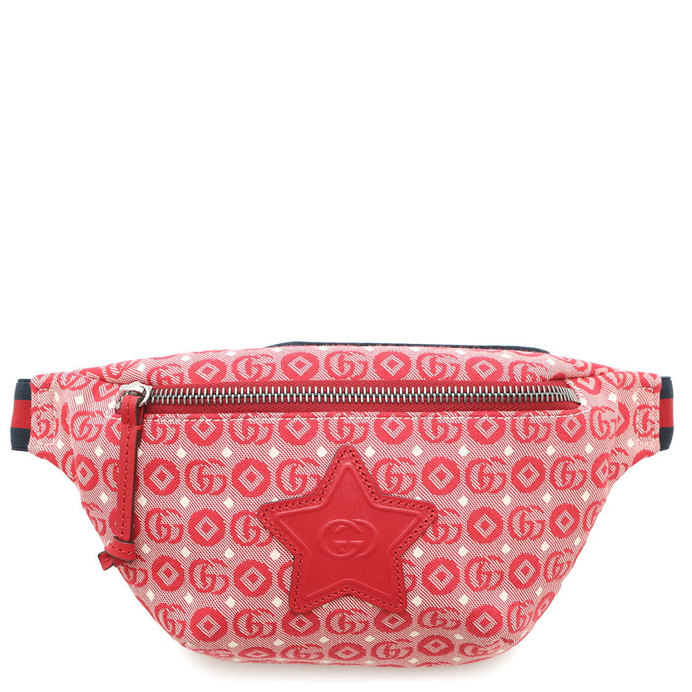 GUCCI Children's Star Crossbody Bag Red502095 Canvas