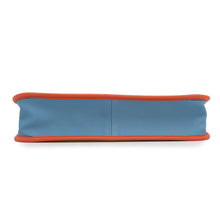 Load image into Gallery viewer, GUCCI Interlocking G Tote Bag Blue/Orange/White550763 Leather Nylon
