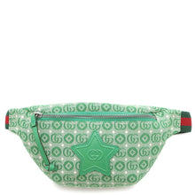 将图像加载到图库查看器中，GUCCI Children&#39;s Star Crossbody Bag Green502095 Canvas
