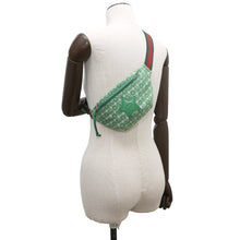 Load image into Gallery viewer, GUCCI Children&#39;s Star Crossbody Bag Green502095 Canvas
