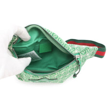 Load image into Gallery viewer, GUCCI Children&#39;s Star Crossbody Bag Green502095 Canvas
