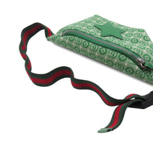 Load image into Gallery viewer, GUCCI Children&#39;s Star Crossbody Bag Green502095 Canvas
