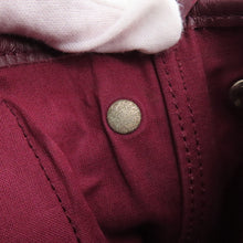 Load image into Gallery viewer, BALENCIAGA NavyCabas Natural/Bordeaux390346 Canvas Leather Size XS
