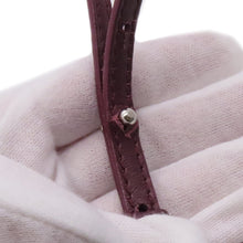 Load image into Gallery viewer, BALENCIAGA NavyCabas Natural/Bordeaux390346 Canvas Leather Size XS
