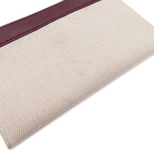 Load image into Gallery viewer, BALENCIAGA NavyCabas Natural/Bordeaux390346 Canvas Leather Size XS
