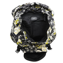 将图像加载到图库查看器中，PRADA ★Comic Backpack Black Nylon
