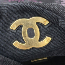 Load image into Gallery viewer, CHANEL Matelasse Hobo Shoulder Bag Black/MulticolorAS3127 Denim
