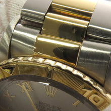 Load image into Gallery viewer, ROLEX Datejust Thunderbird W36mm Stainless Steel K18YG Gray Dial16263
