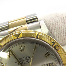 Load image into Gallery viewer, ROLEX Datejust Thunderbird W36mm Stainless Steel K18YG Gray Dial16263
