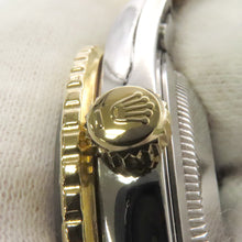 将图像加载到图库查看器中，ROLEX Datejust Thunderbird W36mm Stainless Steel K18YG Gray Dial16263
