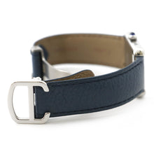将图像加载到图库查看器中，CARTIER Tank SoloSM H31mm×W24.4mm Stainless Steel Leather Silver DialWSTA0030
