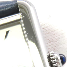 将图像加载到图库查看器中，CARTIER Tank SoloSM H31mm×W24.4mm Stainless Steel Leather Silver DialWSTA0030
